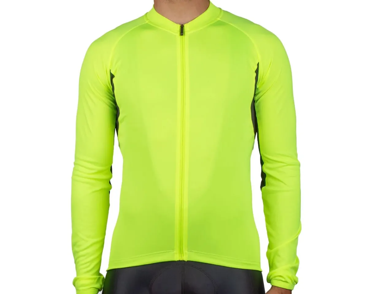 Bellwether High Vis & Reflective|Jerseys|Men's Sol-Air UPF 40+ Long Sleeve Jersey (Hi-Vis) (S)
