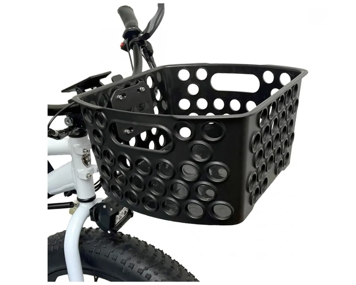 Bikase Racks, Fenders, & Trailers|E-Bike Front Basket (Quick Release)