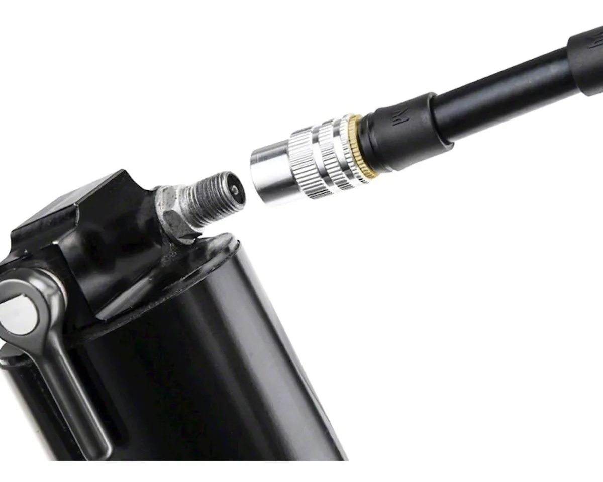 Birzman Pumps & Co2|Suspension|Macht Shock Pump w/ Gauge (Silver) (300 PSI)