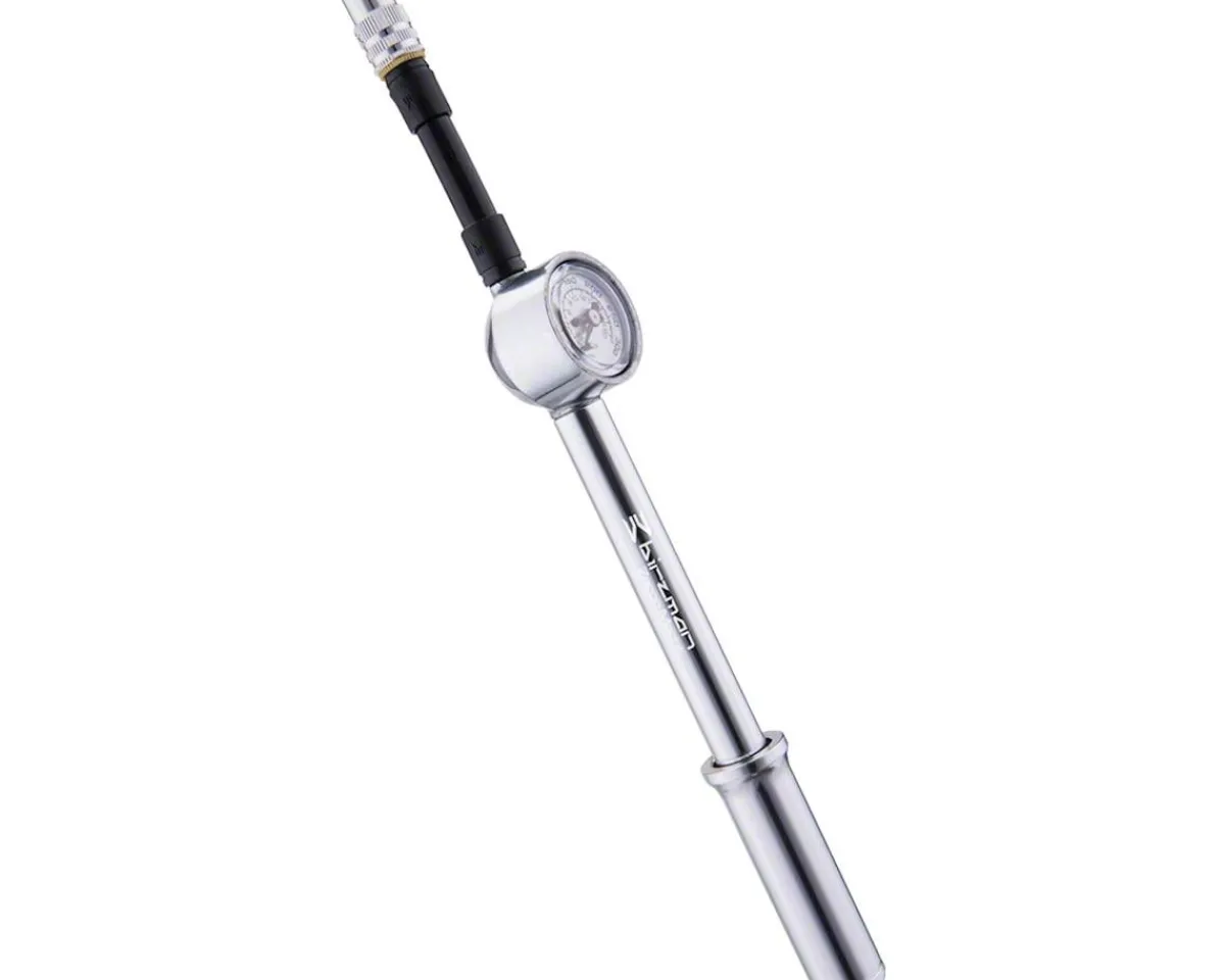 Birzman Pumps & Co2|Suspension|Macht Shock Pump w/ Gauge (Silver) (300 PSI)