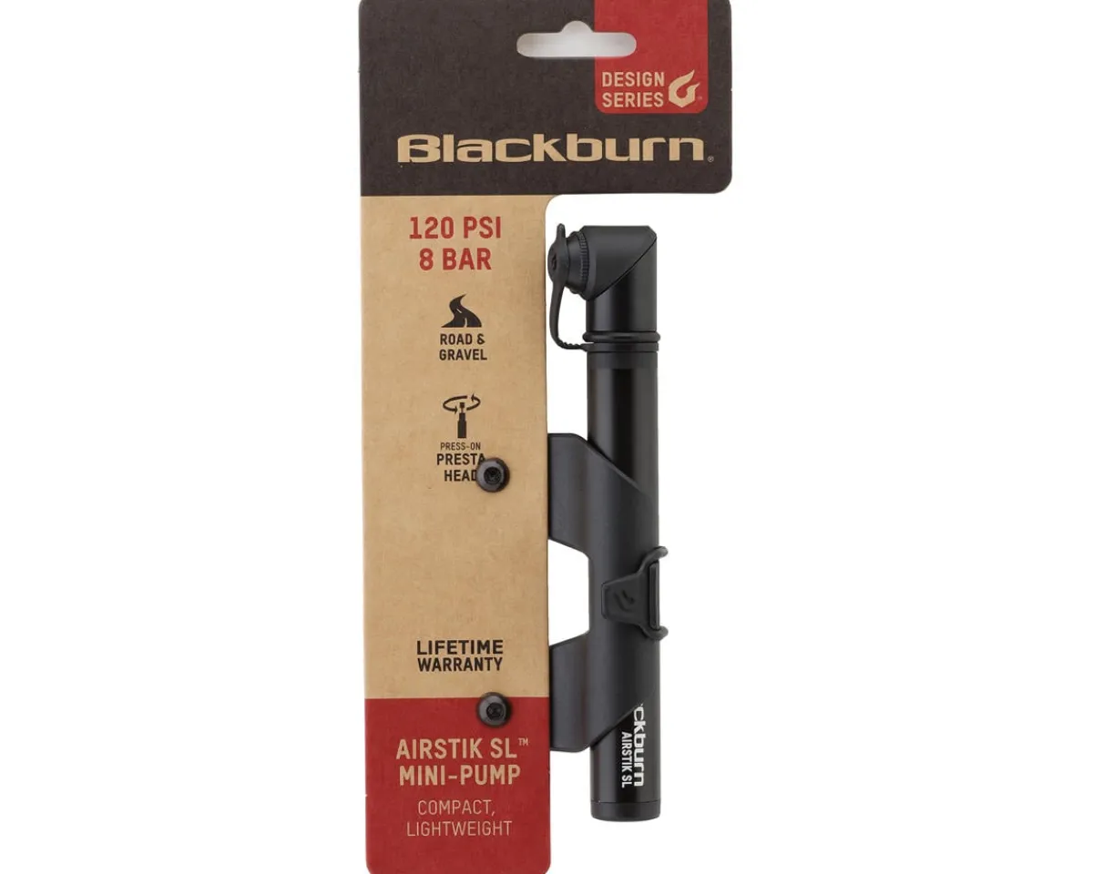 Blackburn Pumps & Co2|Holiday Shopping|Airstik SL Mini Pump (Black)