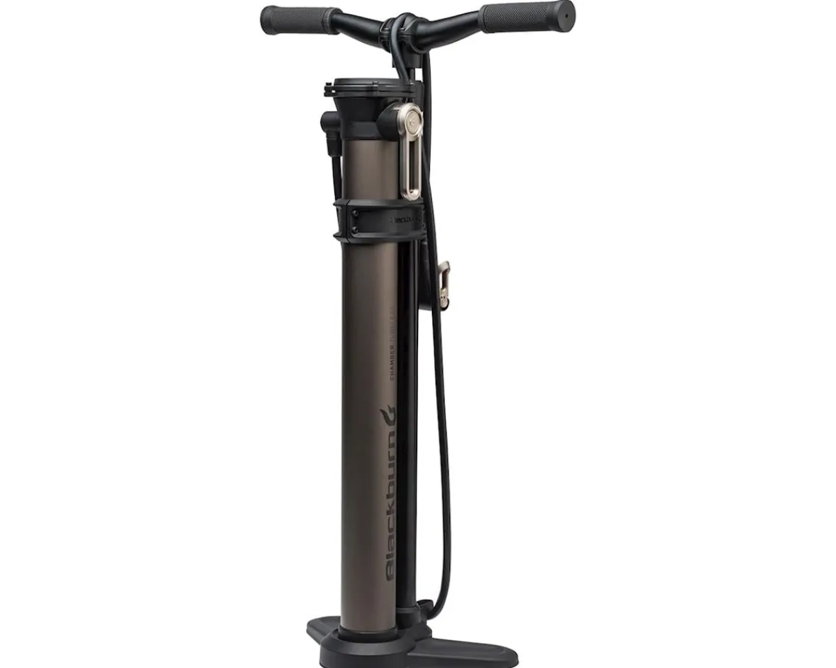 Blackburn Tubeless Tire Tools|Tubeless Accessories|Chamber Tubeless Floor Pump (Grey/Black)