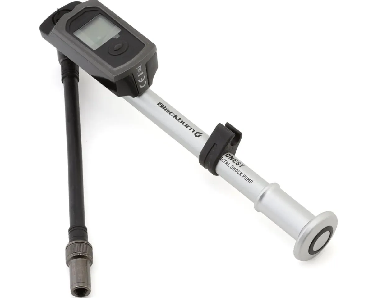 Blackburn Pumps & Co2|Suspension|Honest Digital Shock Mini-Pump (Silver)