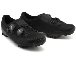 Bont Shoes|Shoes, Socks, & Footwear|Riot G Gravel/XC MTB Shoes (Black) (Wide Fit/Asian Fit) ( 44) (Wide)