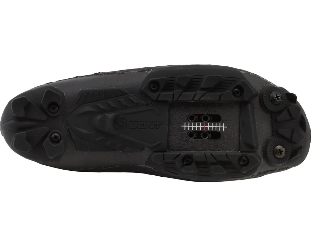 Bont Shoes|Shoes, Socks, & Footwear|Vaypor G Gravel/XC Shoes (Black) ( 39) (Wide) (Wide Width)