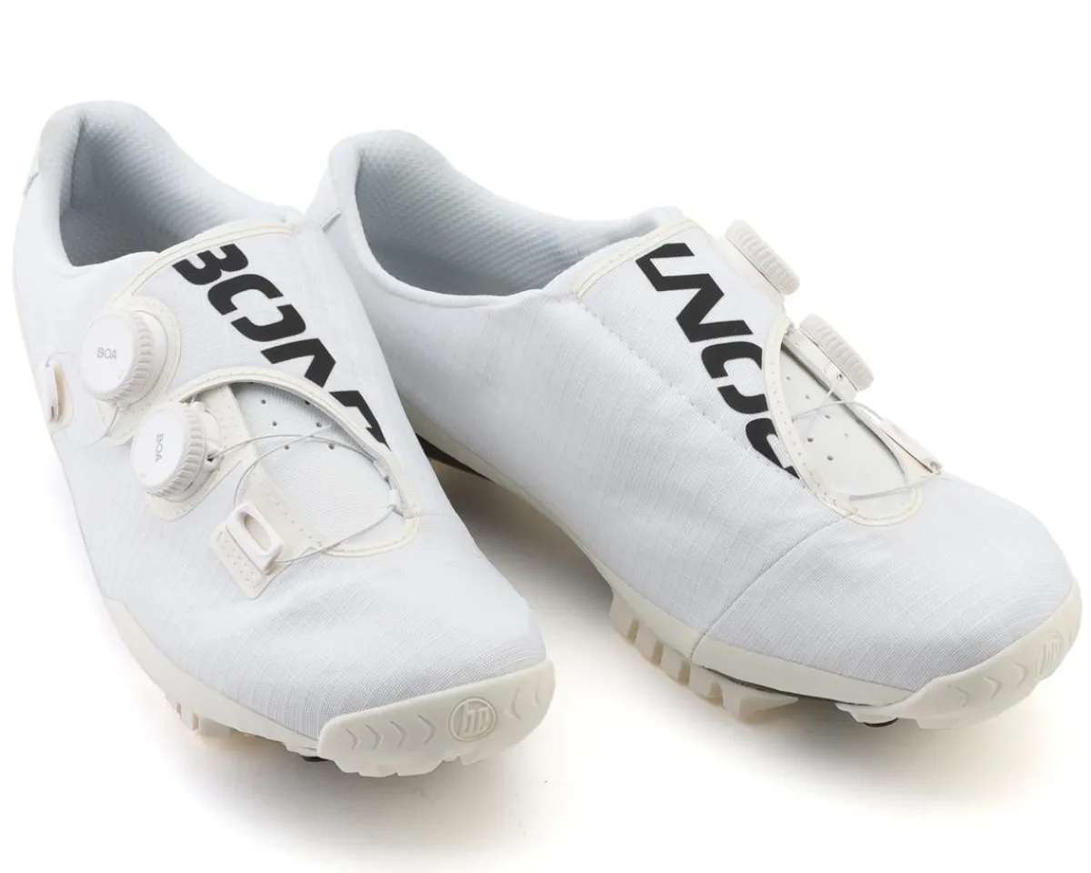 Bont Shoes|Shoes, Socks, & Footwear|Vaypor SL G Gravel/XC Shoes (White) ( 44) (Wide) (Wide Width)