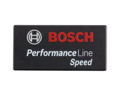 Bosch E-Bike Parts|Speed Logo Cover (Black) (Rectangular) (BDU2XX)