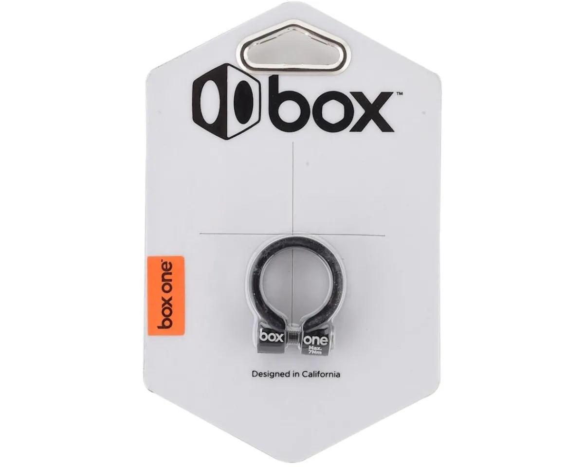 Box Seatposts & Clamps|One Fixed Seat Clamp (Black) (25.4mm)