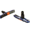 Box Brakes|One V-Brake Pads (Blue) (1 Pair) (Threaded)