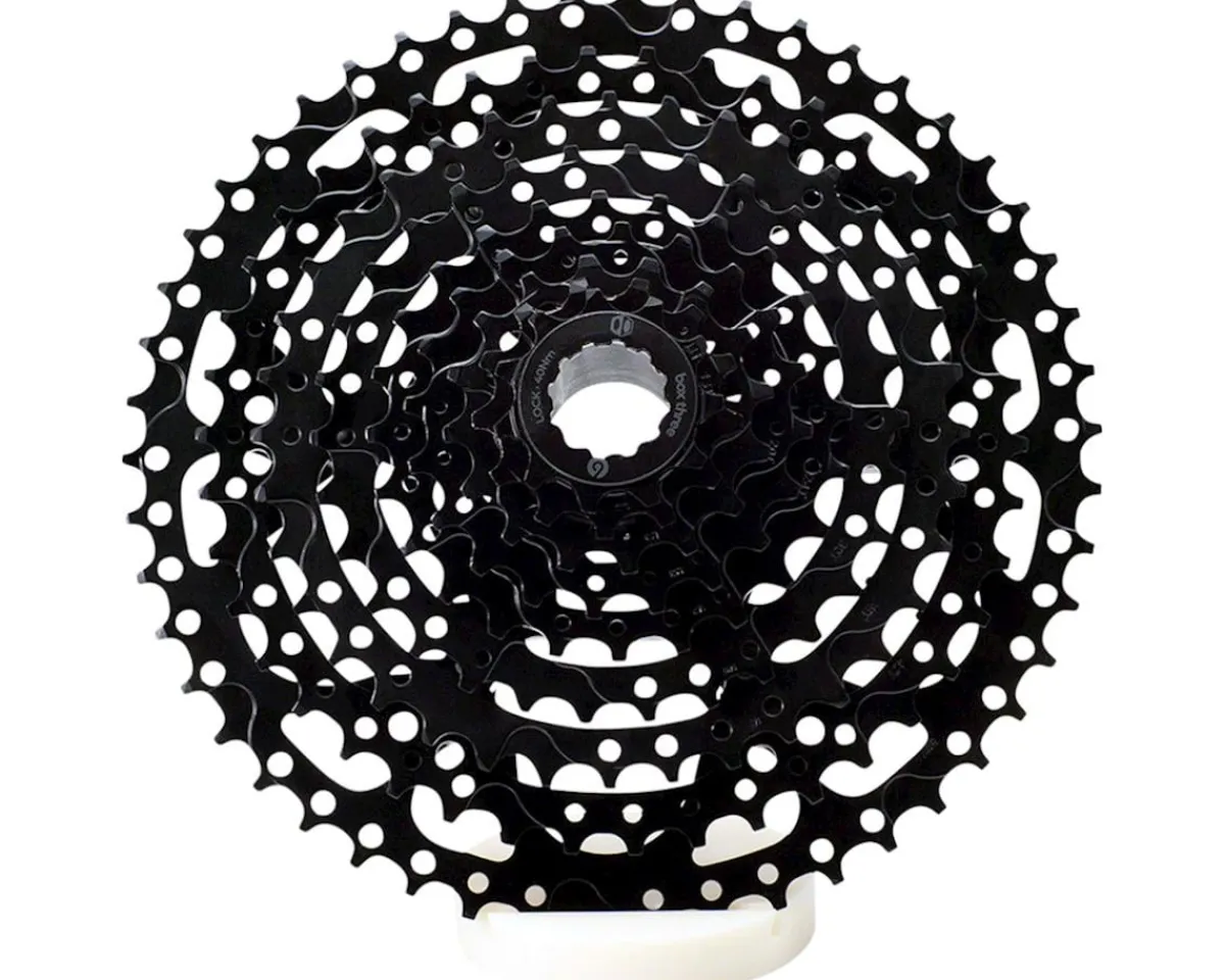 Box Cassettes|Three Prime 9 Cassette (Black) (9 Speed) (Shimano HG) (11-46T)