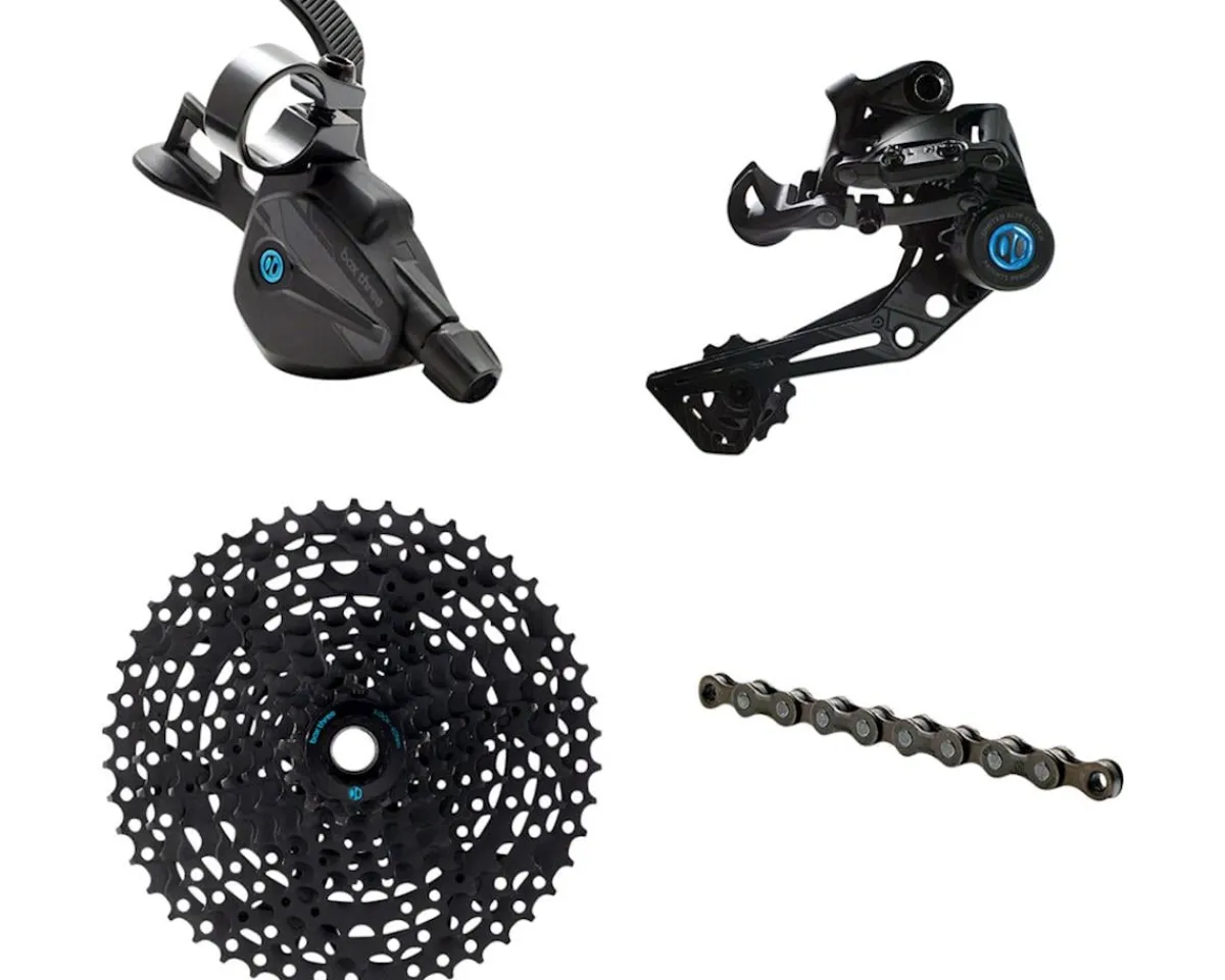 Box Groupsets|Three Prime 9 Groupset (9 Speed) (Wide Cage) (Multi Shift) (11-46T)