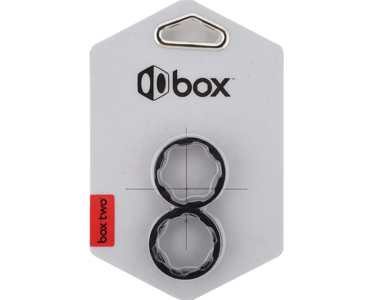 Box Headsets & Spacers|Two Headset Spacer Kit (Black) (5) (1-1/8")