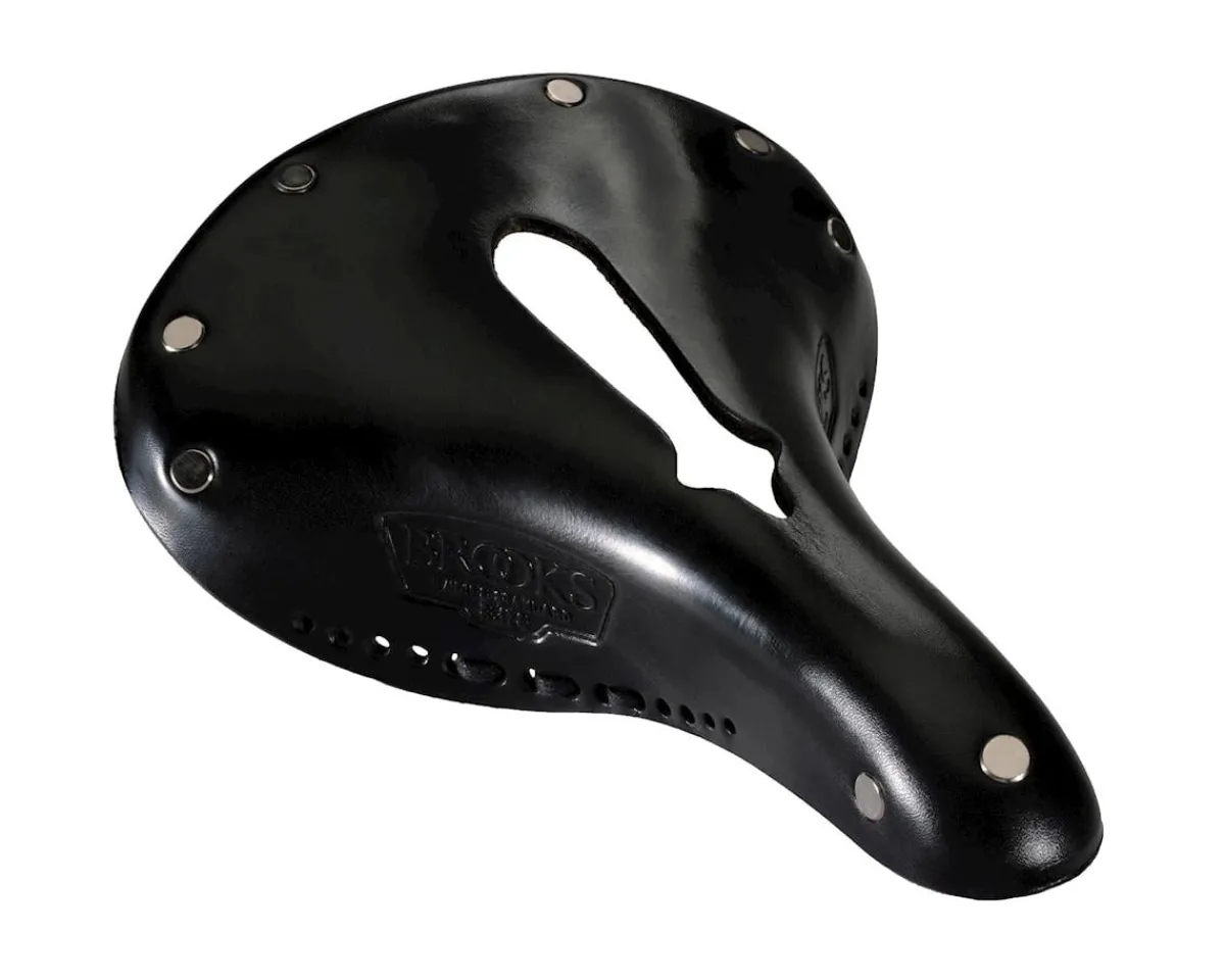 Brooks Saddles & Seats|B17 Imperial Women's Saddle (Black) (Steel Rails) (177mm)