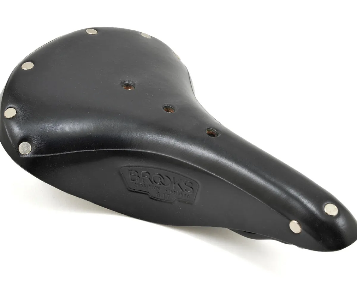 Brooks Saddles & Seats|Holiday Shopping|B17 Saddle (Black) (Black Steel Rails) (170mm)