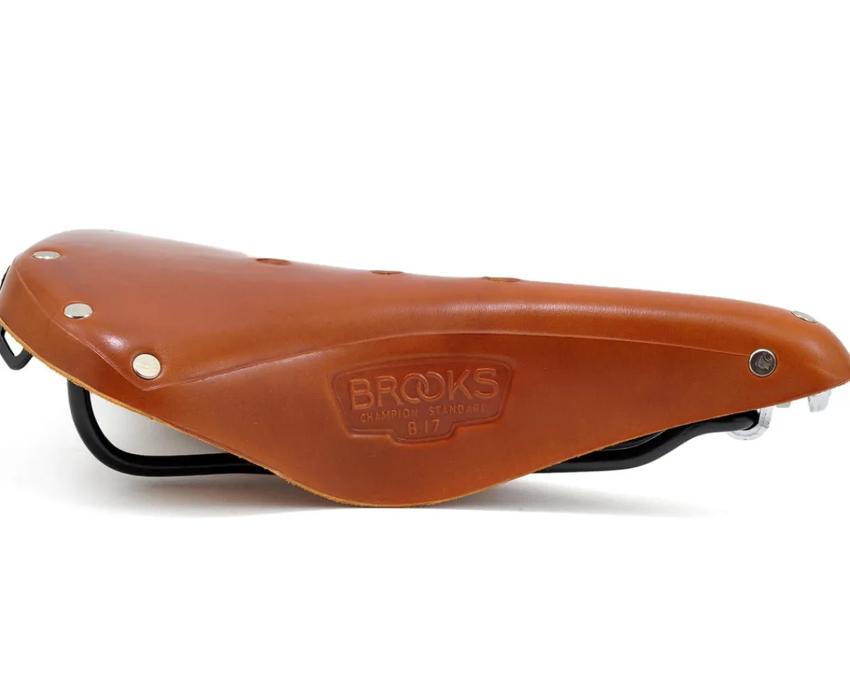 Brooks Saddles & Seats|Holiday Shopping|B17 Saddle (Honey) (Black Steel Rails) (170mm)