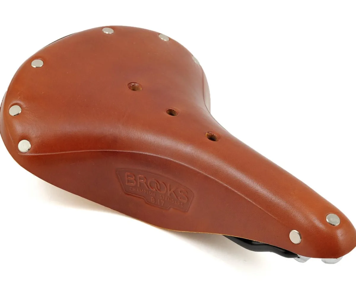 Brooks Saddles & Seats|Holiday Shopping|B17 Saddle (Honey) (Black Steel Rails) (170mm)