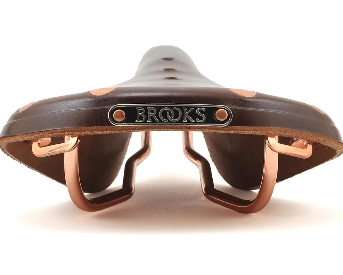 Brooks Saddles & Seats|B17 Special Leather Saddle (Antique Brown) (Copper Steel Rails) (175mm)