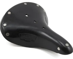 Brooks Saddles & Seats|B17 Women's Saddle (Black) (Black Steel Rails) (177mm)