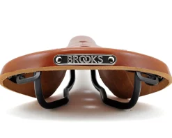 Brooks Saddles & Seats|B17 Women's Saddle (Honey) (Black Steel Rails) (177mm)