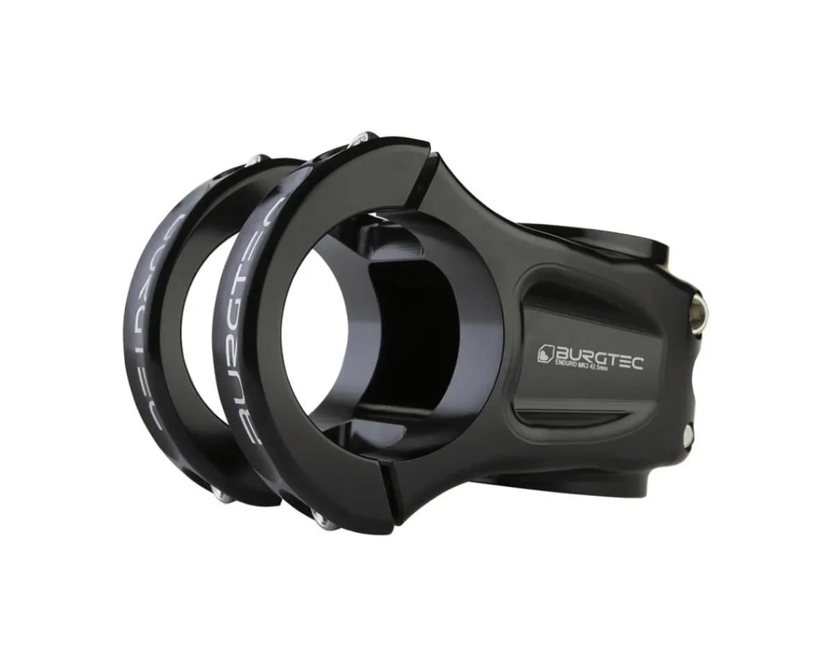 Burgtec Stems & Parts|Enduro MK3 Stem (Black) (35mm) (31.8mm Clamp)