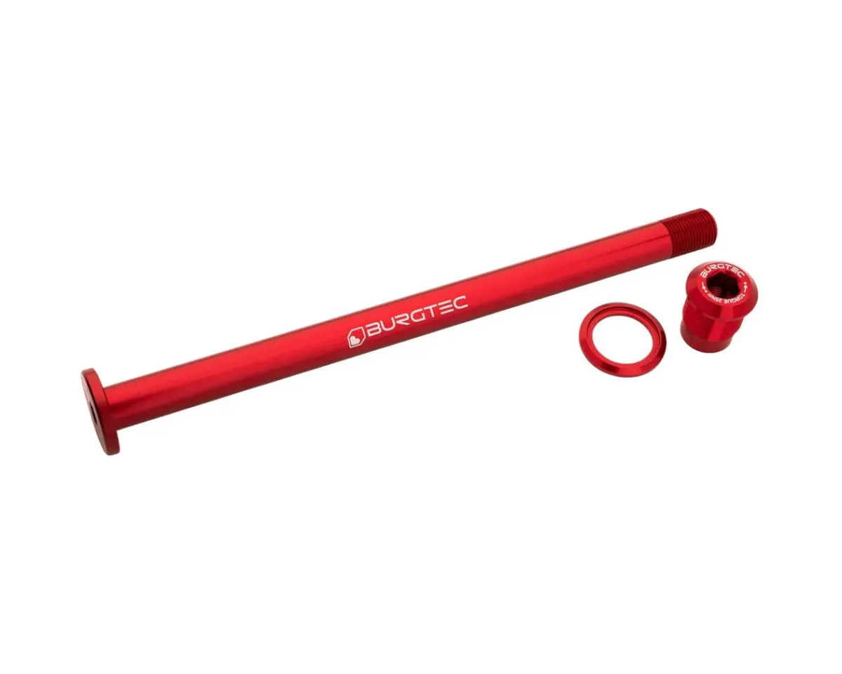 Burgtec Wheels & Parts|Evil 183.5mm UDH Rear Axle (Race Red)