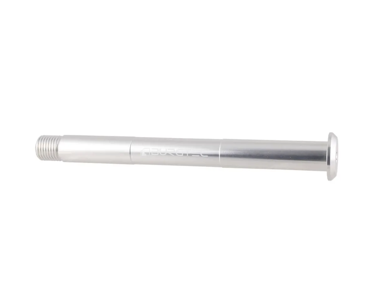 Burgtec Wheels & Parts|Suspension|Fox Fork Pre-2021 Axle (Rhodium Silver) (15 x 110mm)