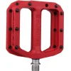 Burgtec Pedals & Cleats|MK4 Composite Flat Pedals (Race Red)