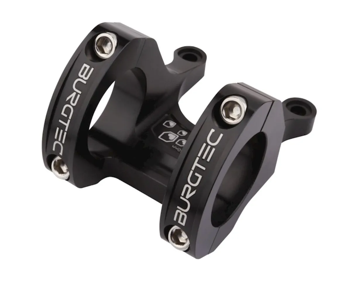Burgtec Stems & Parts|MK3 Direct Mount Stem (Black) (50mm) (35mm Clamp)