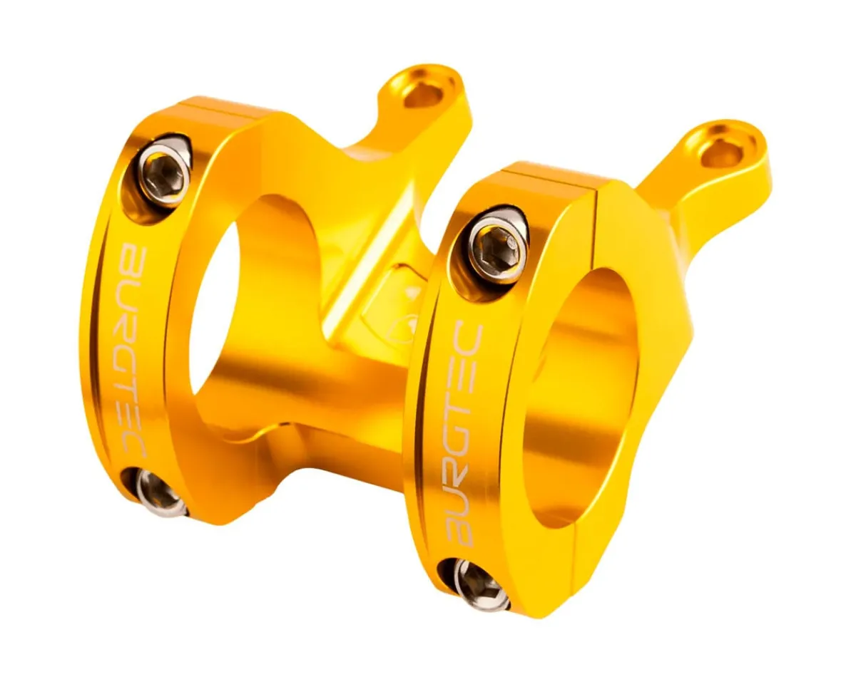 Burgtec Stems & Parts|MK3 Direct Mount Stem ( Bullion Gold) (50mm) (35mm Clamp)