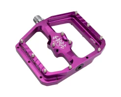 Burgtec Pedals & Cleats|Penthouse Flat MK5 B-Rage Edition Pedals (Purple Rain)