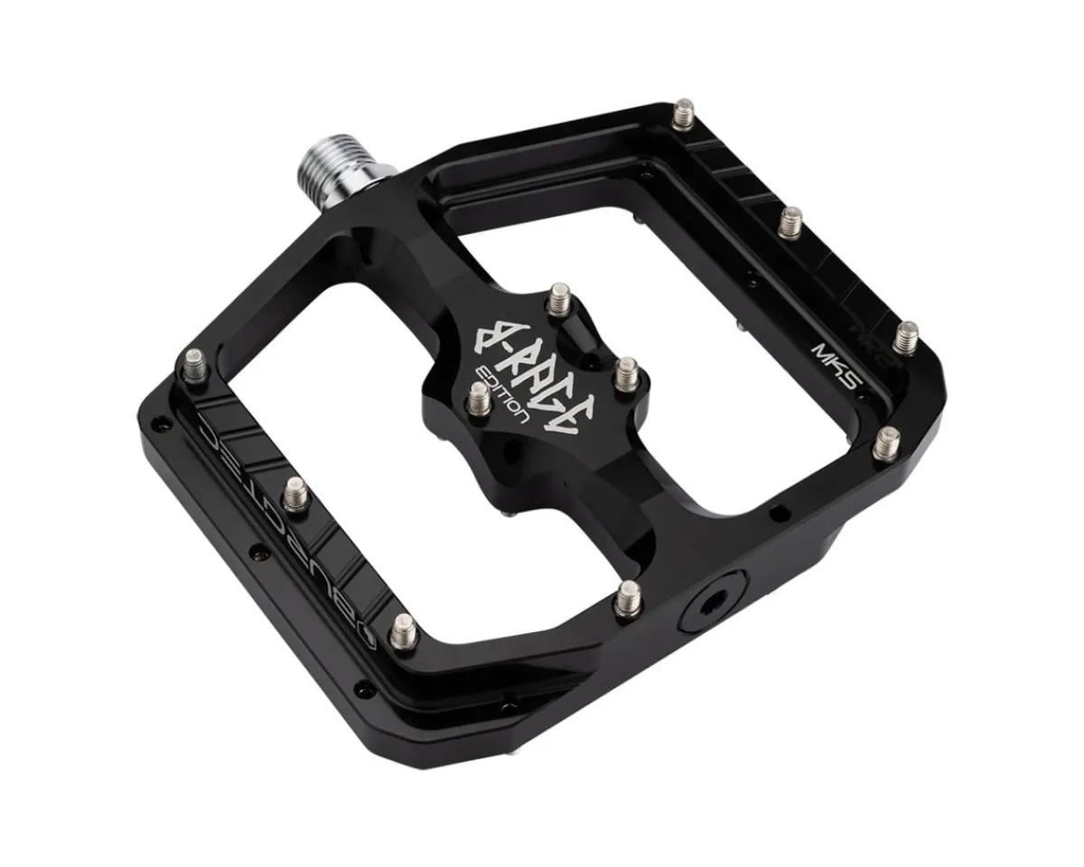 Burgtec Pedals & Cleats|Penthouse Flat MK5 B-Rage Edition Pedals (Burg Black)