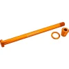 Burgtec Wheels & Parts|Pivot 185.3mm UDH Rear Axle (Iron Bro Orange)