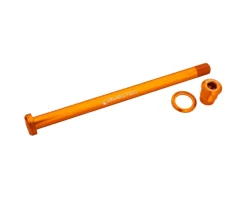 Burgtec Wheels & Parts|Pivot 185.3mm UDH Rear Axle (Iron Bro Orange)