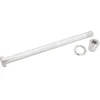 Burgtec Wheels & Parts|Pivot 185.3mm UDH Rear Axle (Rhodium Silver)