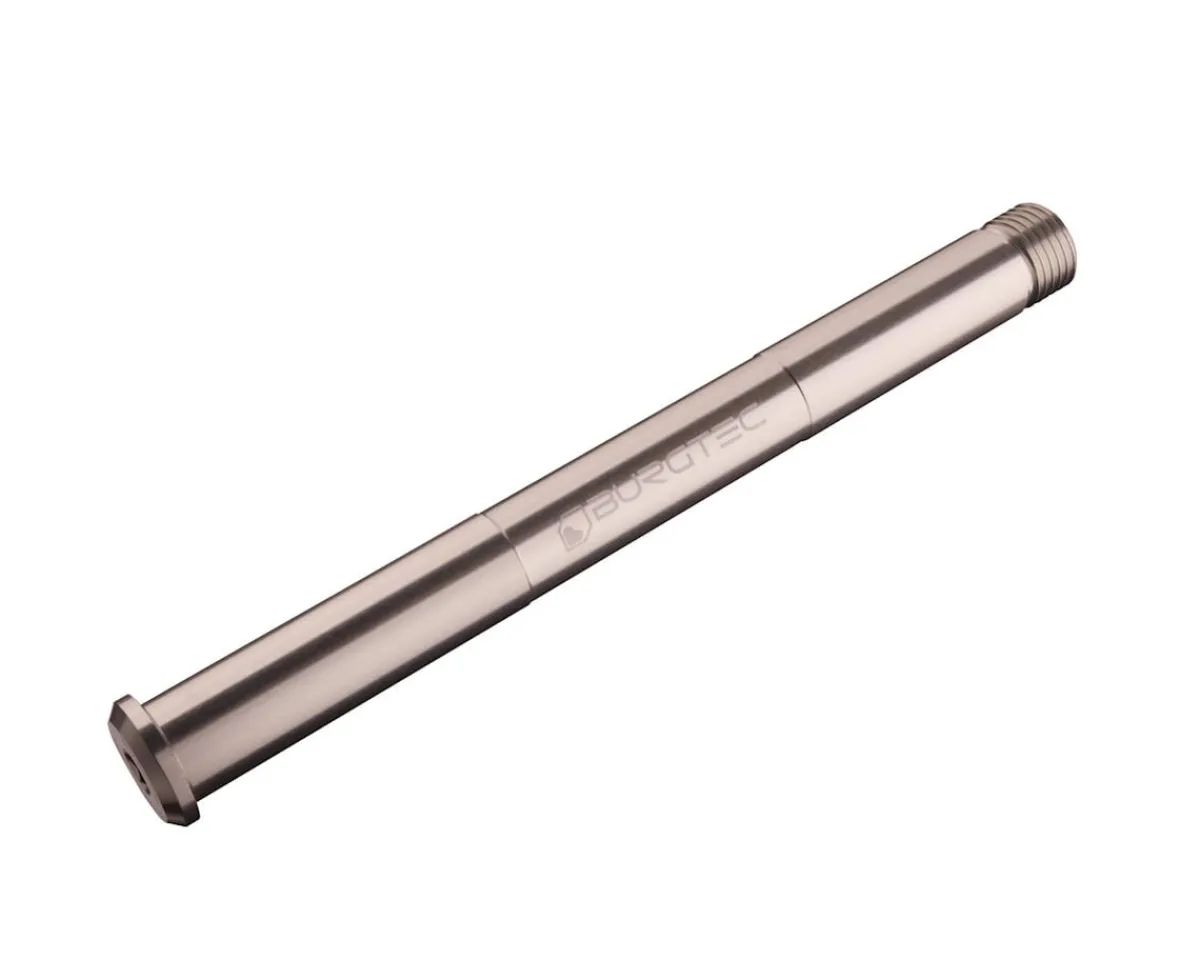 Burgtec Wheels & Parts|Suspension|RockShox Fork Axle (Rhodium Silver) (15 x 110mm) (Pike/Lyrik)