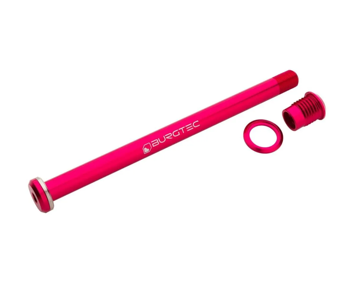 Burgtec Wheels & Parts|Santa Cruz Rear Axle (Toxic Pink) (12 x 173.7mm)
