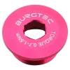 Burgtec Cranksets & Parts|Shimano Crank Bolt (Toxic Barbie Pink)