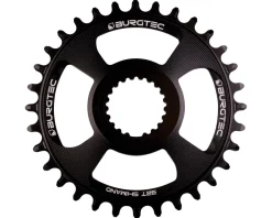 Burgtec Chainrings & Accessories|Replacement Parts|Shimano Direct Mount Thick Thin Chainring (Black) (28T)