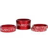 Burgtec Headsets & Spacers|Stem Spacer Kit (Race Red)