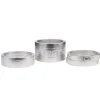 Burgtec Headsets & Spacers|Stem Spacer Kit (Rhodium Silver)
