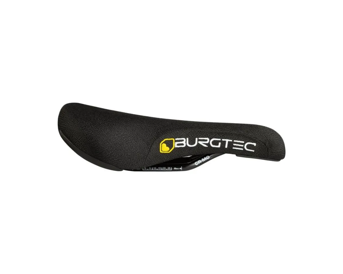Burgtec Saddles & Seats|The Cloud Boost Saddle (Black) (Chromoly Rail/Plastic Base)