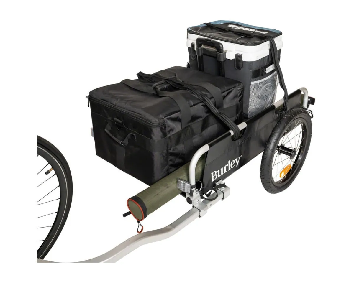Burley Racks, Fenders, & Trailers|Holiday Shopping|Flatbed Cargo Trailer (Black)