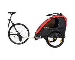 Burley Racks, Fenders, & Trailers|Honey Bee Bike Trailer & Stroller (Red)
