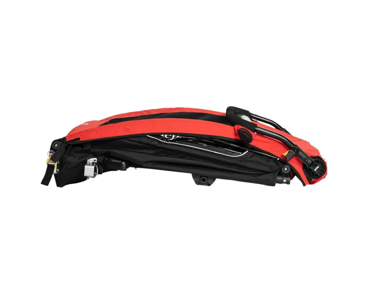 Burley Racks, Fenders, & Trailers|Honey Bee Bike Trailer & Stroller (Red)