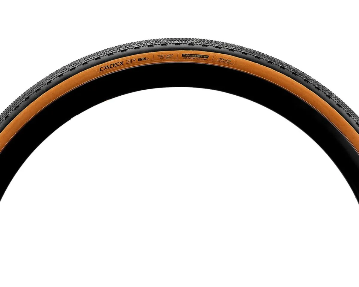 Cadex Tires|AR Tubeless Gravel Tire (Tan Wall) (700c) (40mm) (Folding) (AR-S Dual/Supple)