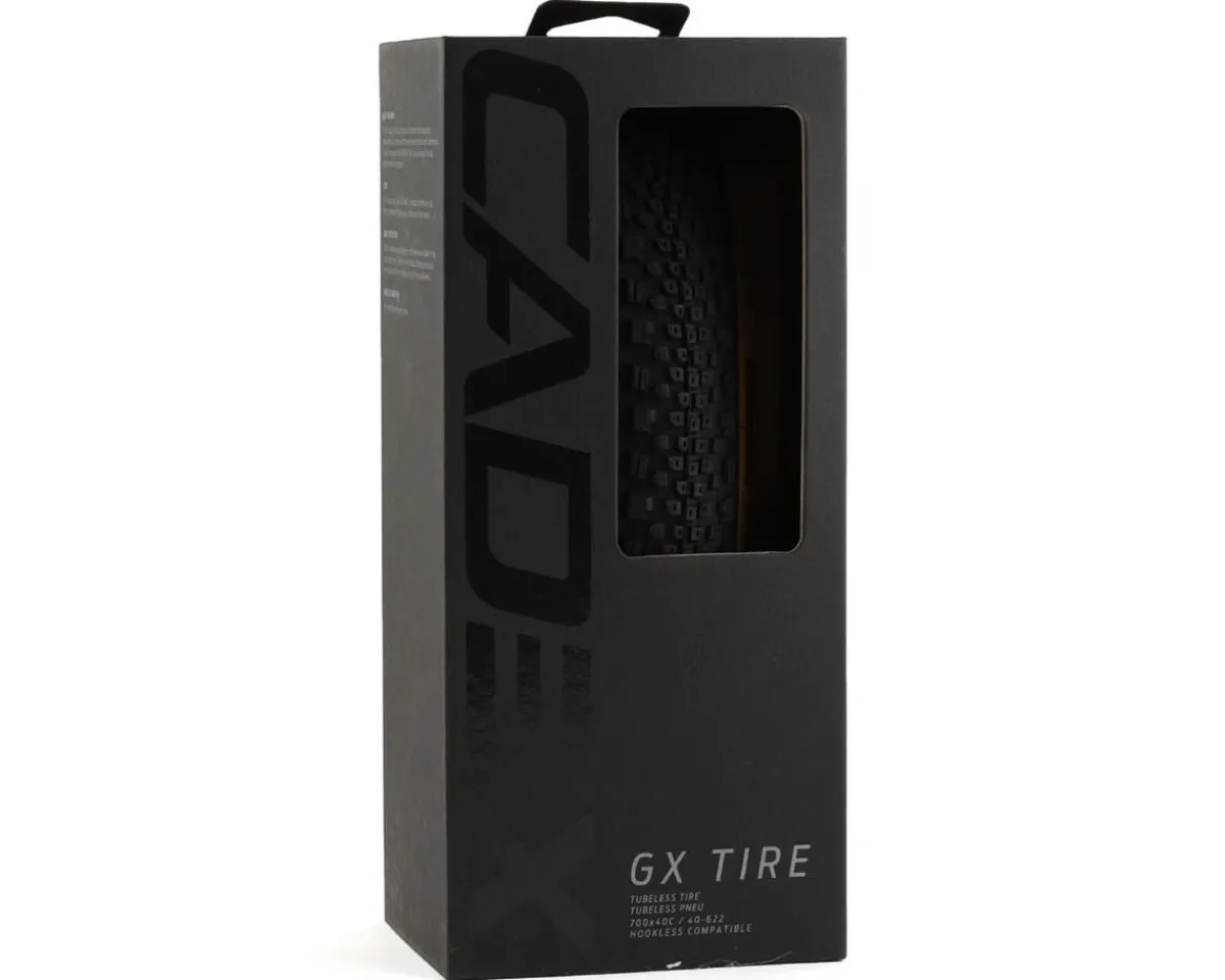 Cadex Tires|GX Tubeless Gravel Tire (Tan Wall) (700c) (40mm) (Folding) (GX-S Dual/Supple)