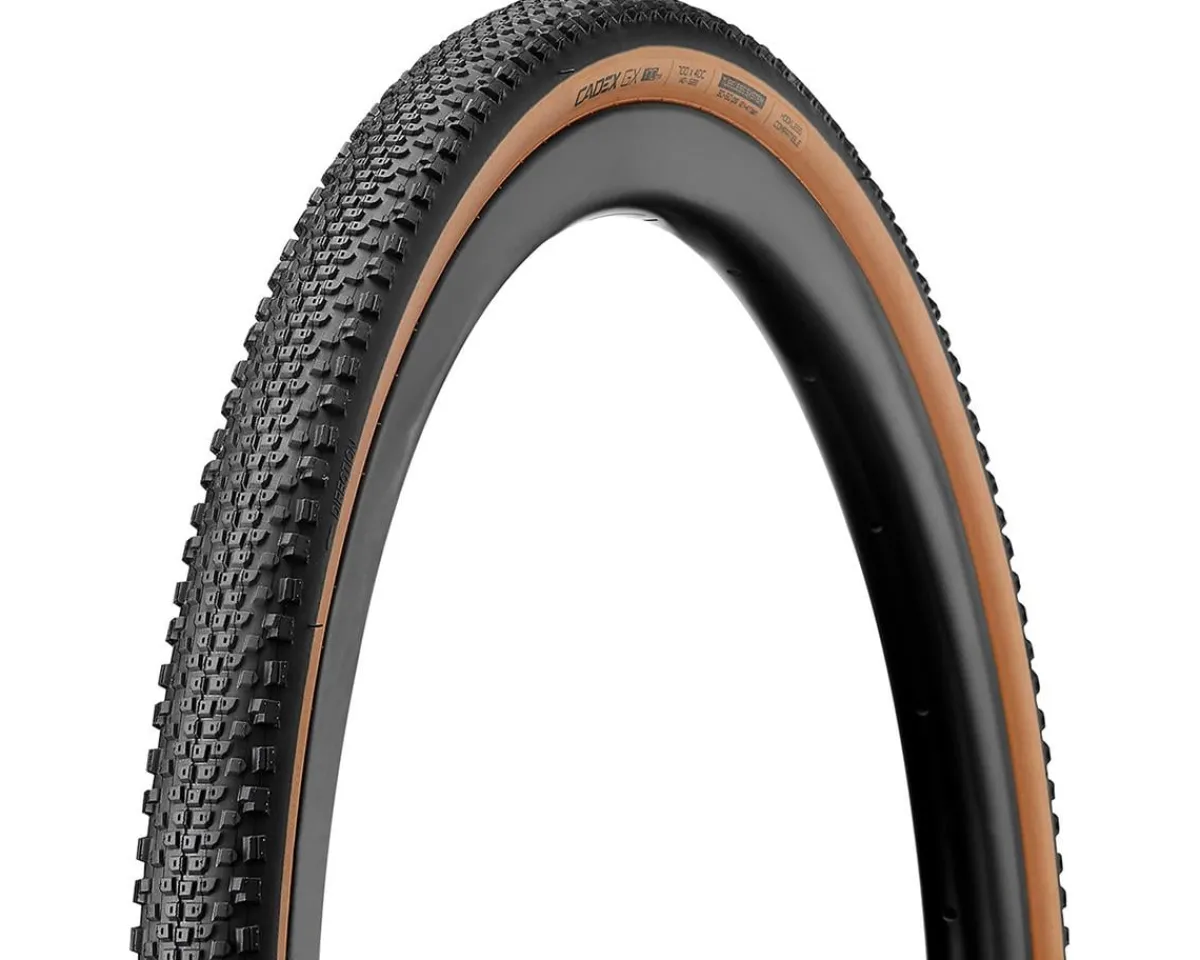 Cadex Tires|GX Tubeless Gravel Tire (Tan Wall) (700c) (40mm) (Folding) (GX-S Dual/Supple)