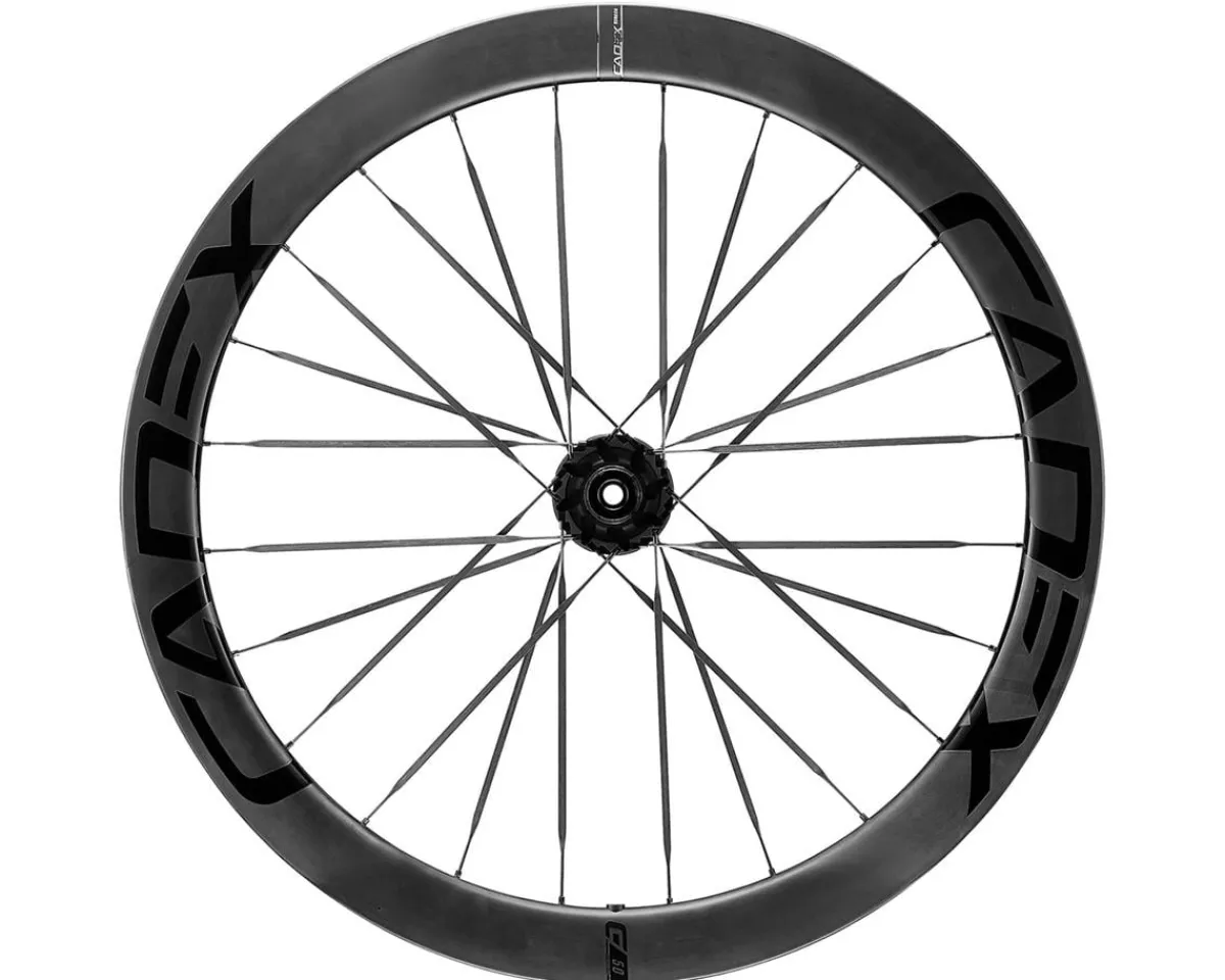 Cadex Wheels & Parts|50 Ultra Carbon Disc Road Wheels (Black) (SRAM XDR) (Rear) (12 x 142mm) (700c) (Tubeless) (Centerlock)
