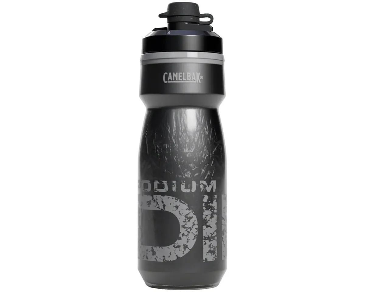 Camelbak Water Bottles|Podium Chill Dirt Series Insulated Water Bottle (Asphalt) (21oz)