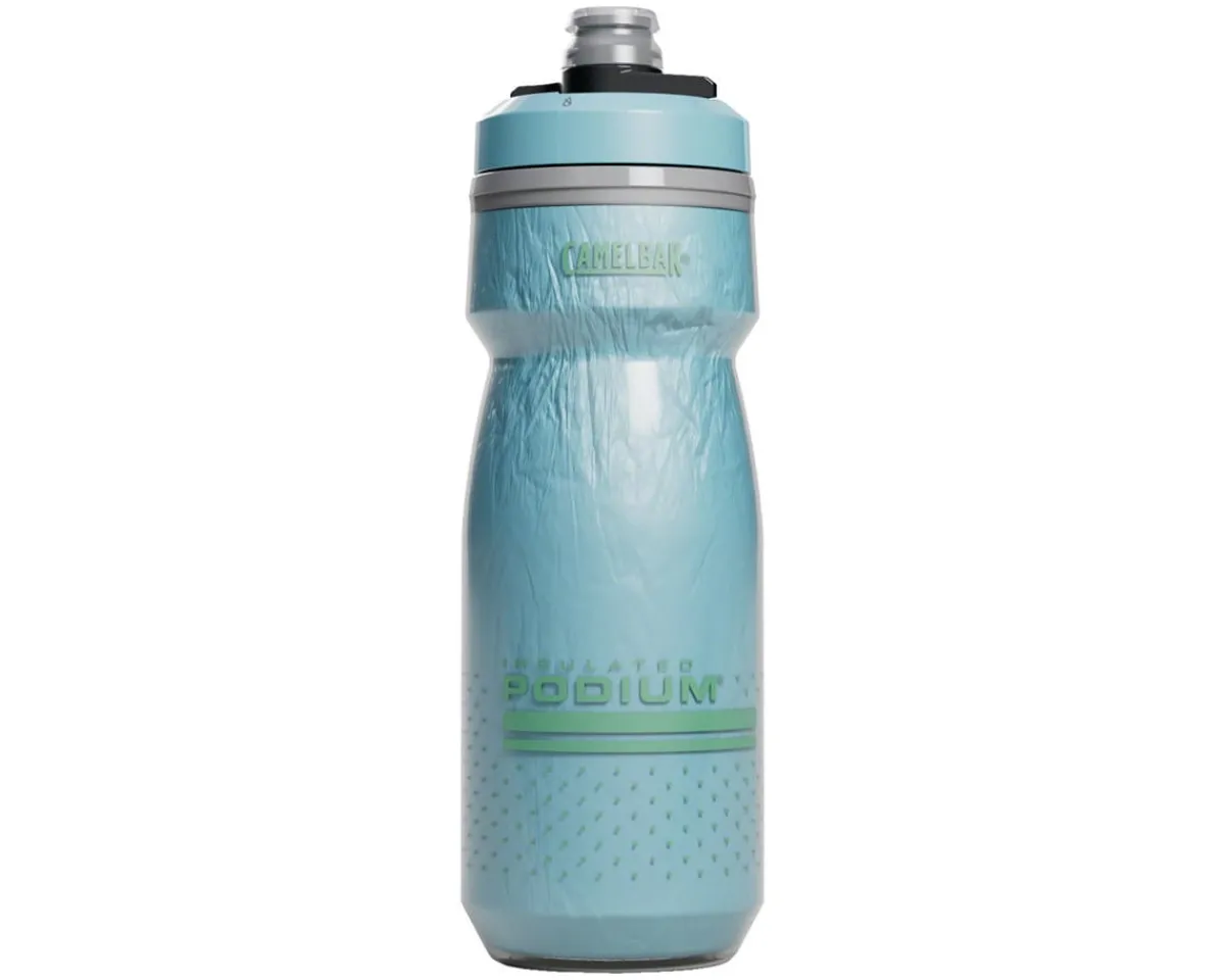 Camelbak Water Bottles|Podium Chill Insulated Water Bottle (Crystal Blue) (21oz)